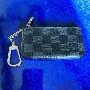 Louis Vuitton Key Pouch Damier Graphite